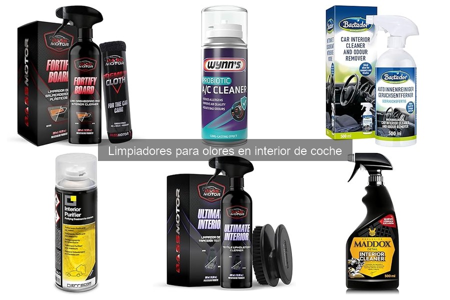 Comparativa de Limpiadores para Olores en Coches: Mejores Marcas