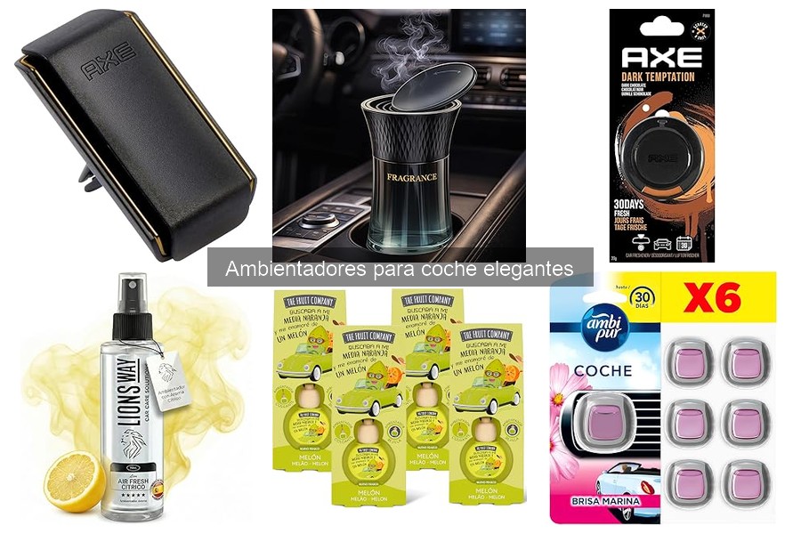 Comparativa de los Mejores Ambientadores para Coche Elegantes 2023