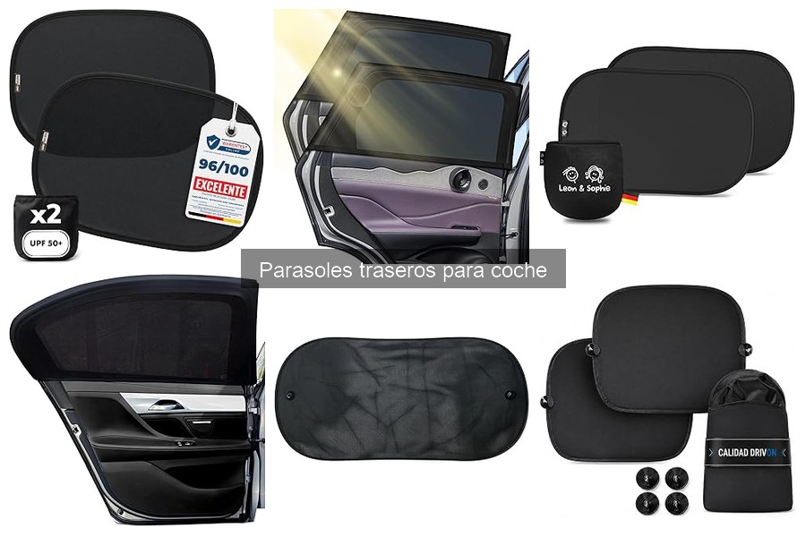 Comparativa de los Mejores Parasoles Traseros para Coche