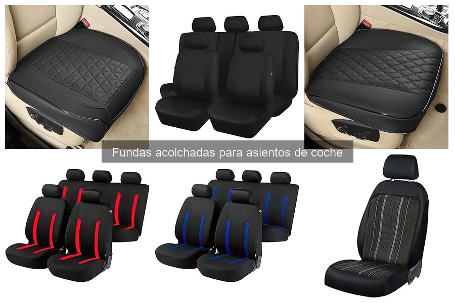 Comparativa de Materiales en Fundas Acolchadas para Coche