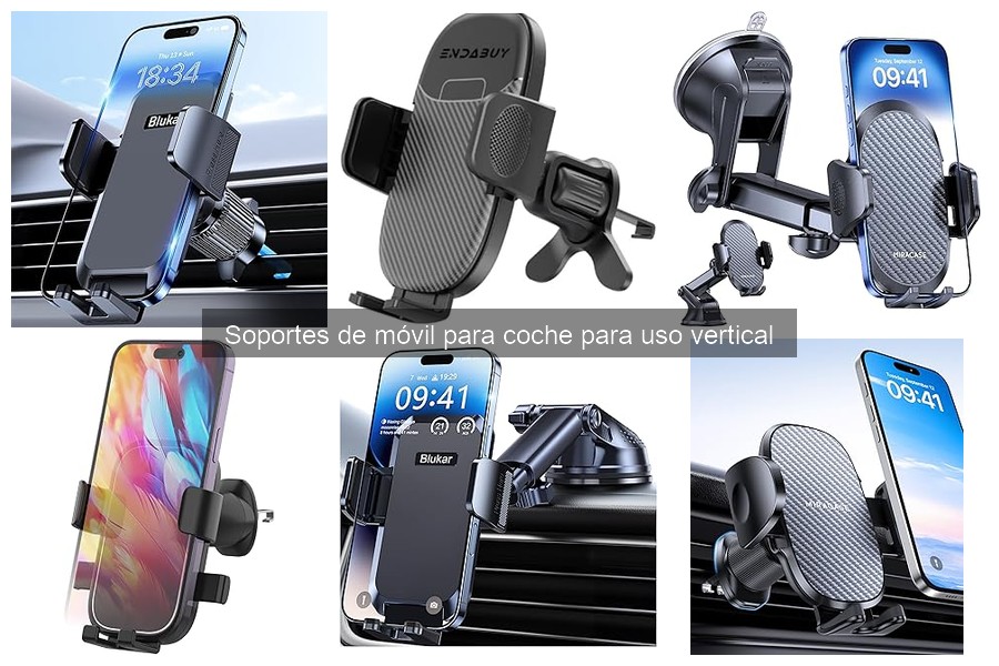 Comparativa de Mejores Soportes de Móvil para Coche
