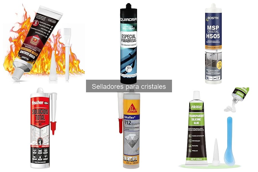 Comparativa de selladores para cristales: mejores marcas