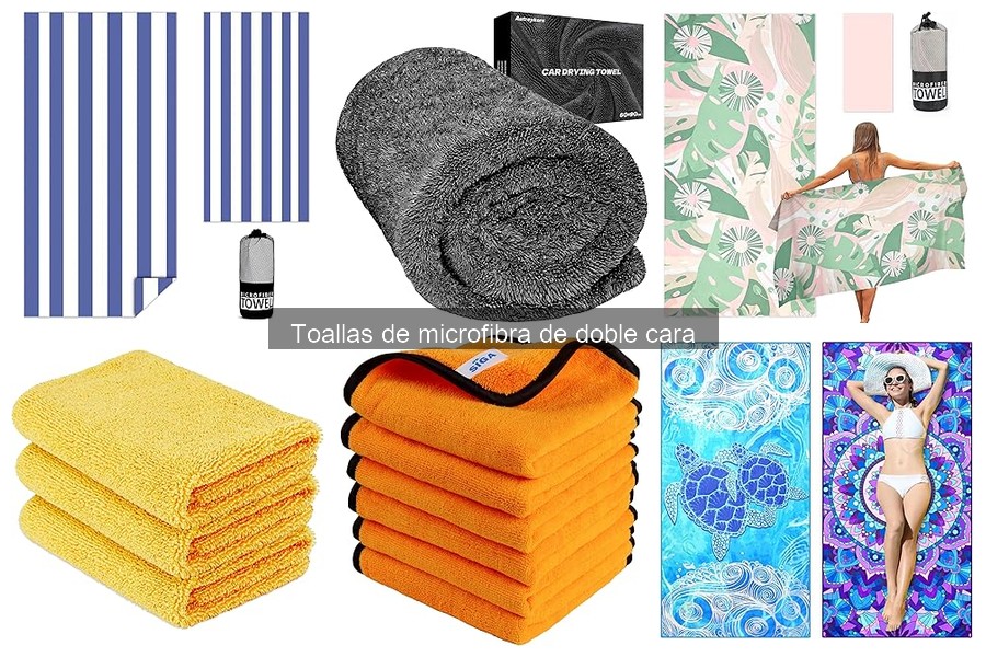 Comparativa de Toallas de Microfibra de Doble Cara