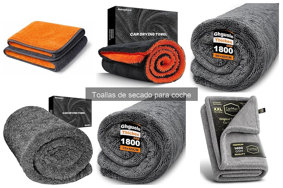 Comparativa de Toallas de Secado para Coche: Mejores Marcas