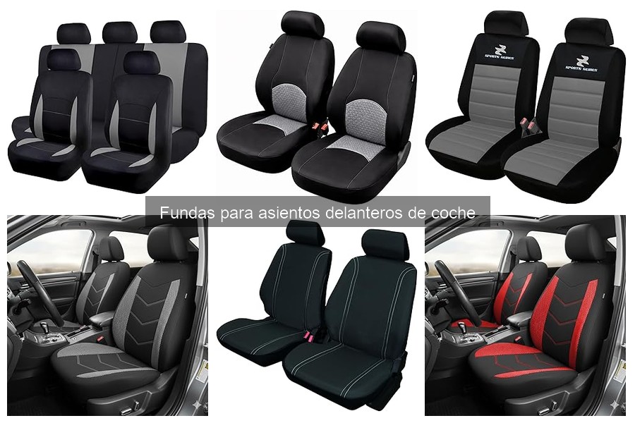 Comparativa: Fundas de cuero vs. tela para asientos delanteros