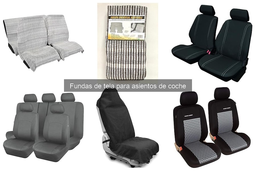 Comparativa: Fundas de Tela vs. Plástico para Asientos de Coche
