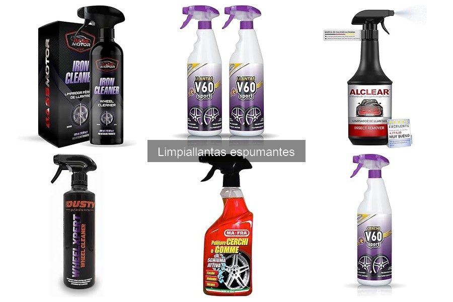 Comparativa Limpiallantas Espumantes: Mejores Marcas y Precios