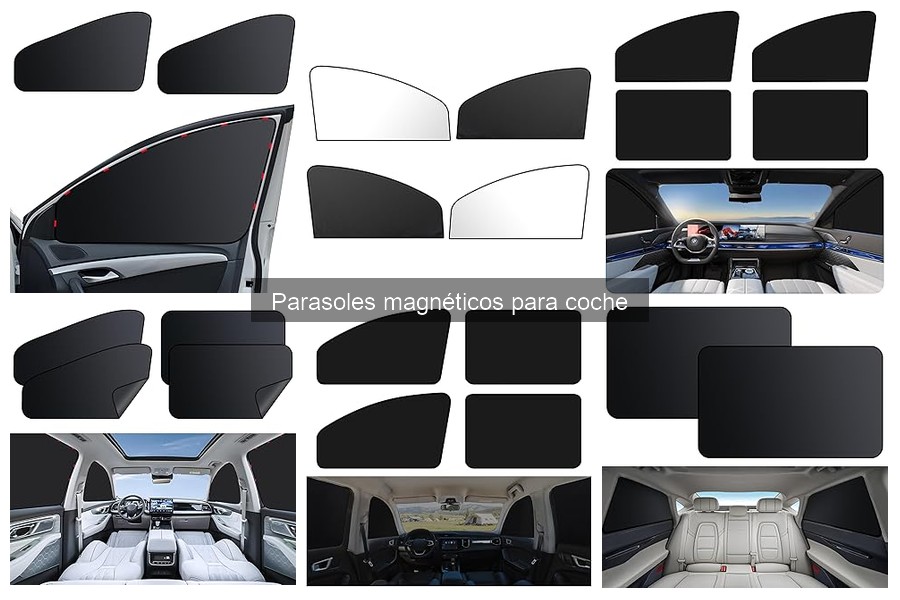 Comparativa: Parasoles Magnéticos vs. Tradicionales para Coche