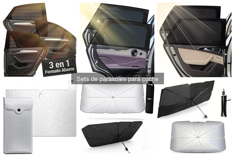 Comparativa: Parasoles Plegables vs. Enrollables para Coche