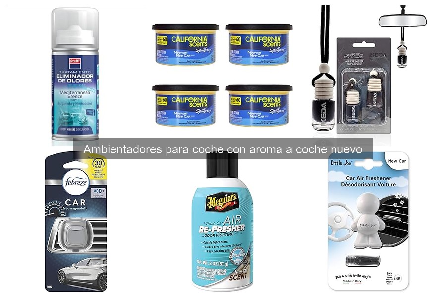 Compra los Mejores Ambientadores a Aroma de Coche Nuevo
