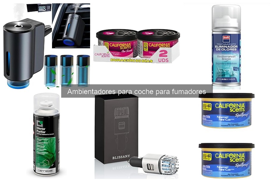 Compra los Mejores Ambientadores para Fumadores de Coche