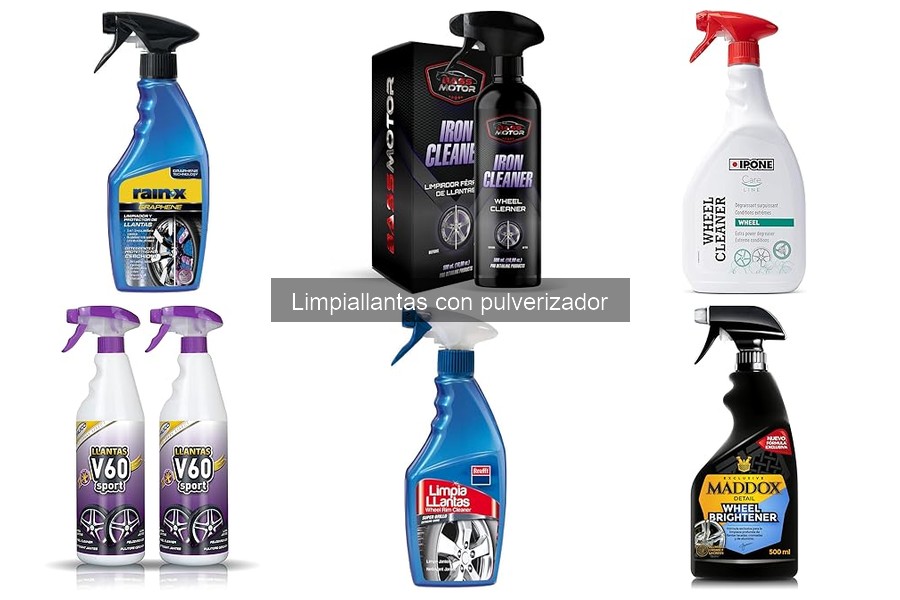 Consejos para Elegir el Mejor Limpiallantas con Pulverizador
