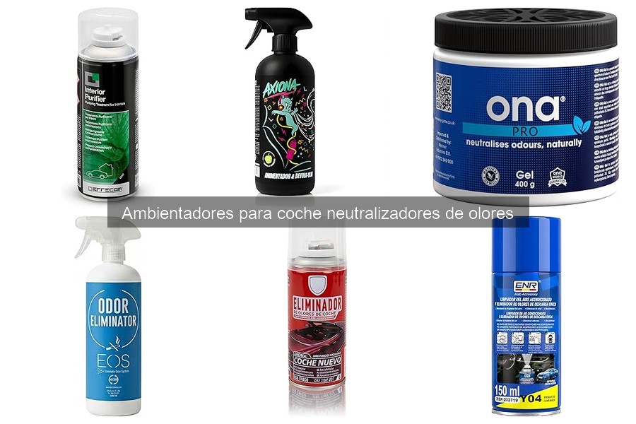Consejos para eliminar olores persistentes en tu coche