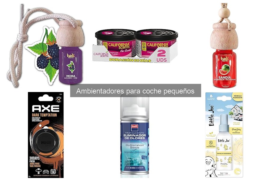 ¿Cuál es el mejor ambientador para coche pequeño?