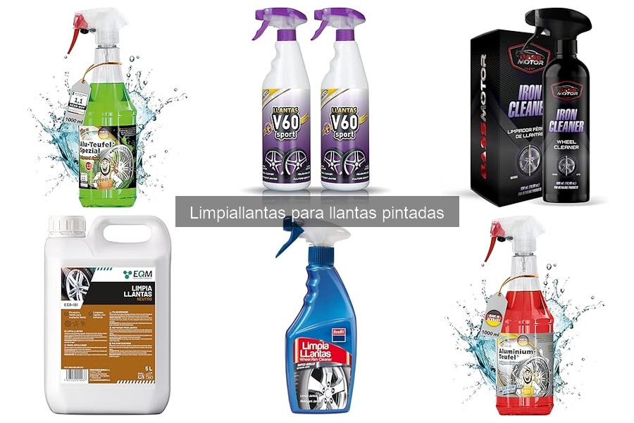 Cuidado de llantas pintadas: limpieza y mantenimiento esencial