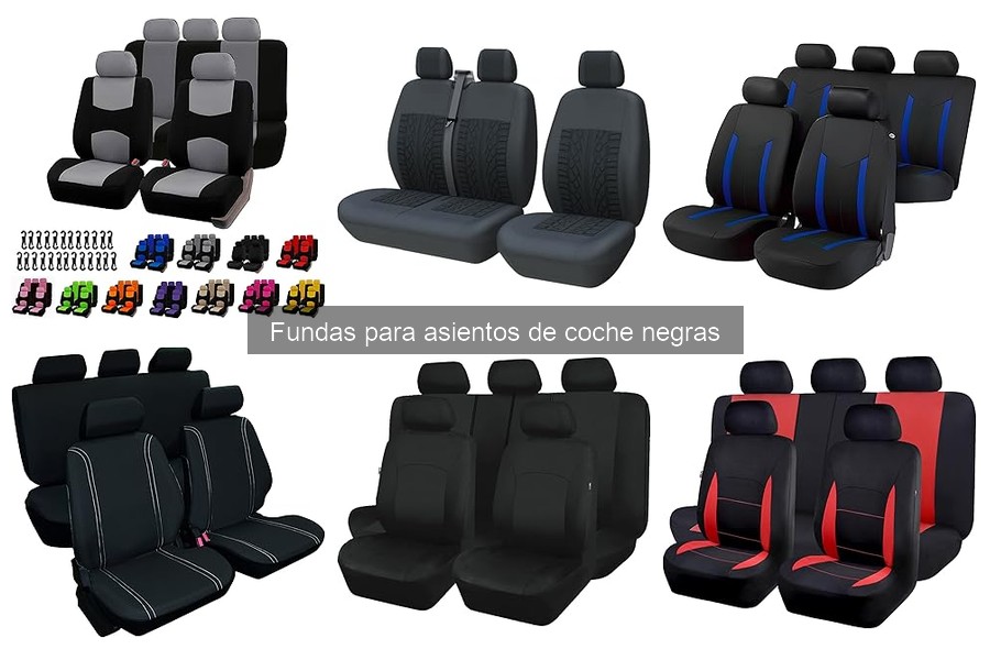 Cuidado y Mantenimiento para Fundas de Asientos Negras