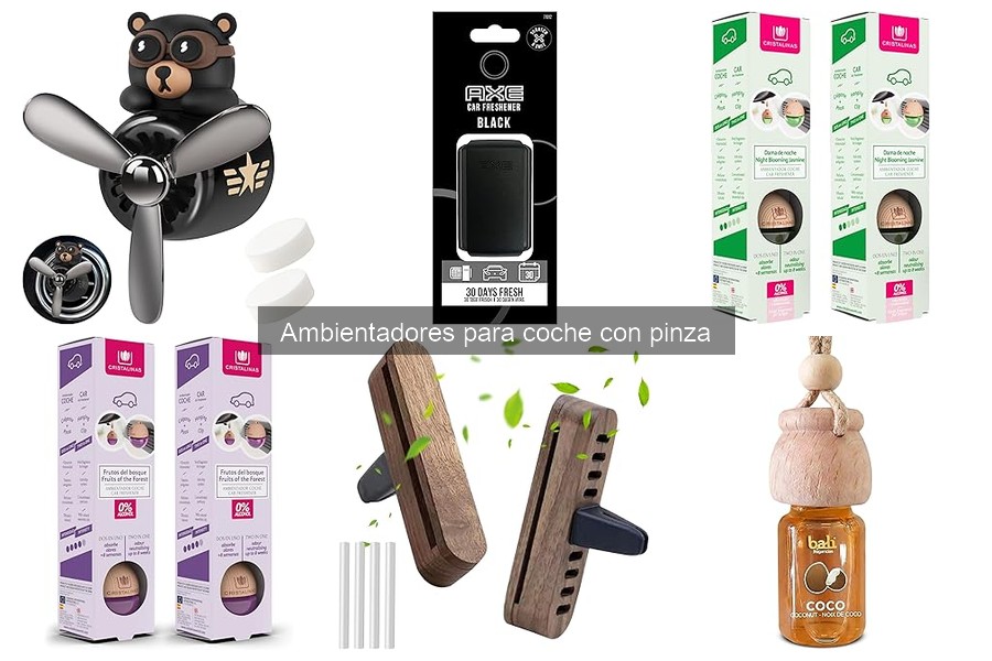 Cuidados para Ambientadores de Coche con Pinza: Consejos Clave