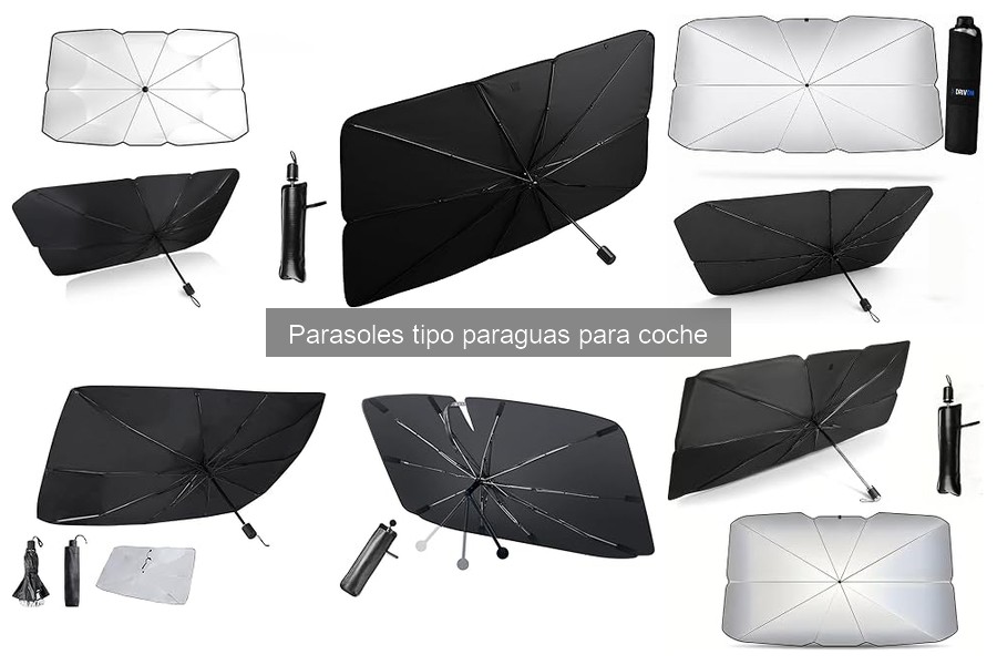 Cuidados y Mantenimiento de Parasoles Tipo Paraguas para Coche