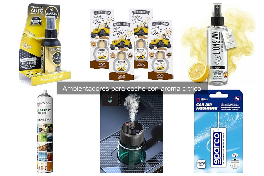 Descubre los Mejores Ambientadores Cítricos para Coche