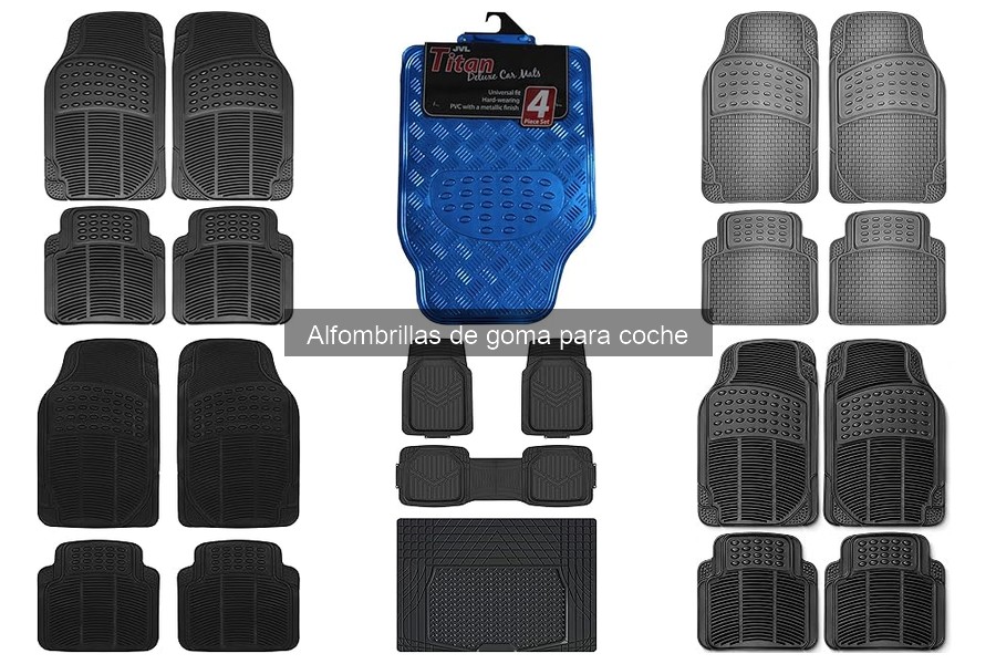 Dónde comprar alfombrillas de goma para coche baratas
