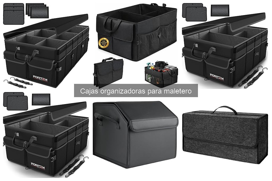 Dónde comprar cajas organizadoras para maletero: guía práctica