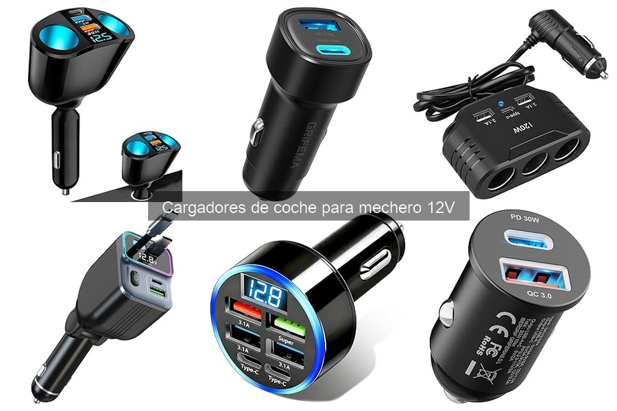 Dónde comprar cargadores de coche para mechero 12V