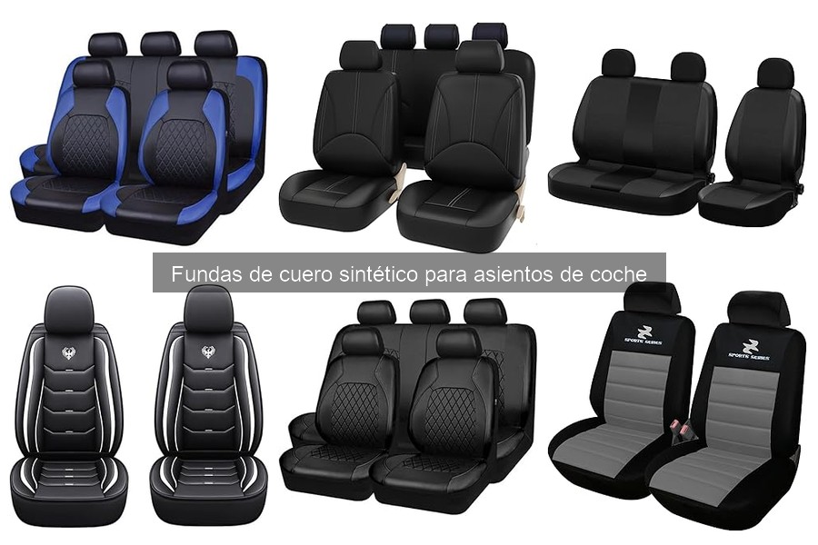 Dónde comprar fundas de cuero sintético para asientos de coche