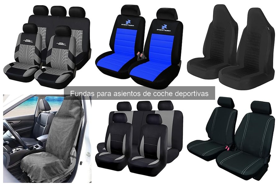 Dónde comprar fundas deportivas para asientos de coche