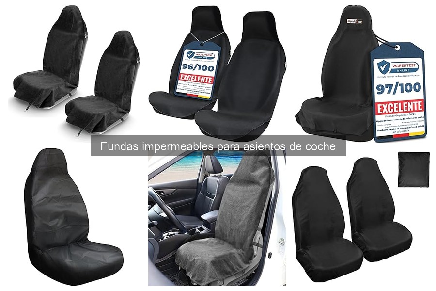 Dónde comprar fundas impermeables para asientos de coche con descuento