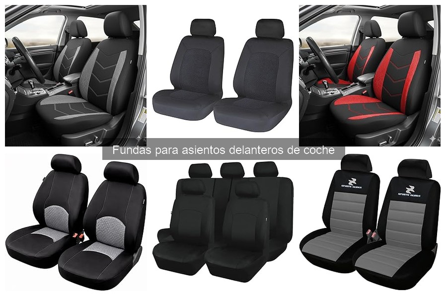 Dónde comprar fundas para asientos delanteros al mejor precio