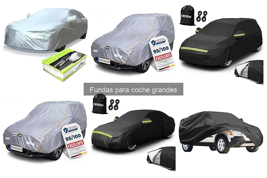 Dónde comprar fundas para coche grandes a los mejores precios