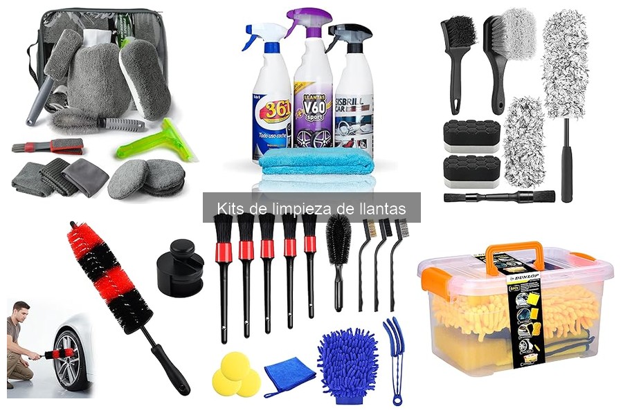 Dónde comprar kits de limpieza de llantas en línea