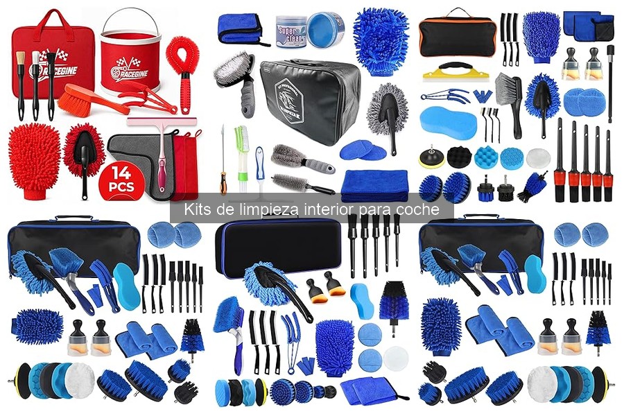 Dónde comprar kits de limpieza interior para coche fácilmente