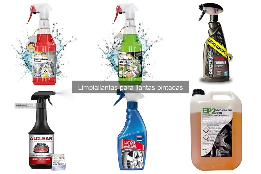 Dónde comprar limpiadores de llantas pintadas al mejor precio