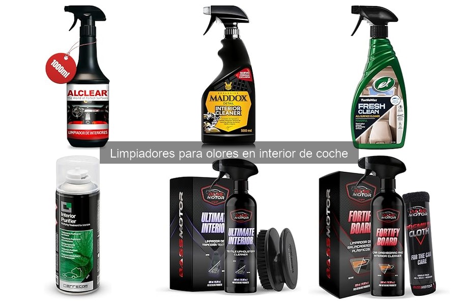 Dónde Comprar Limpiadores para Olores en el Coche