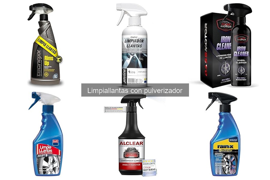 Dónde comprar limpiallantas con pulverizador y precios