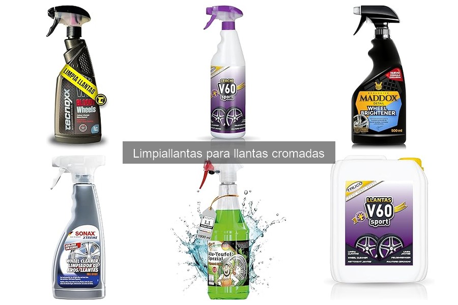 Dónde comprar limpiallantas para llantas cromadas: opciones y precios