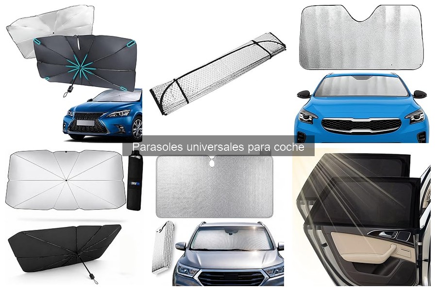 Dónde comprar parasoles universales para coche a buen precio
