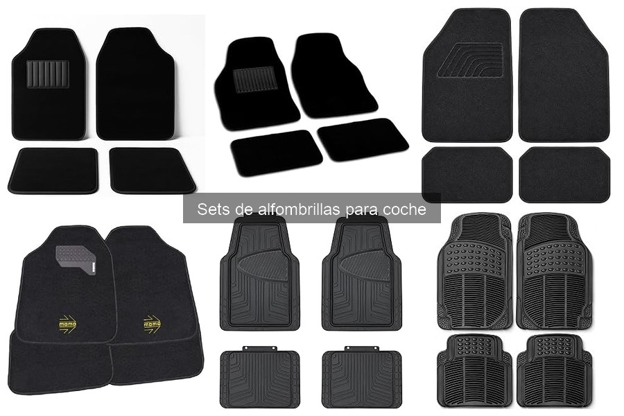 Dónde comprar sets de alfombrillas para coche: guía 2023