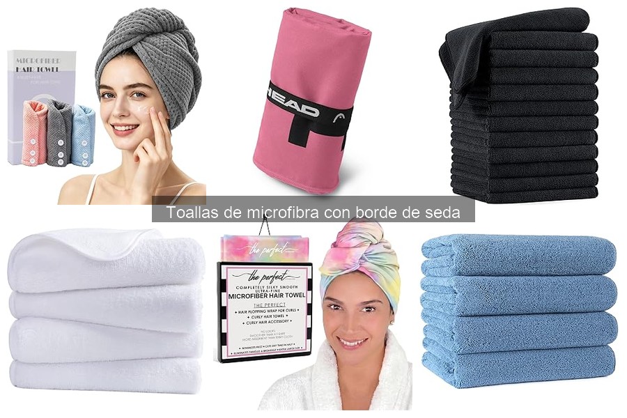 Dónde comprar toallas de microfibra con borde de seda baratas