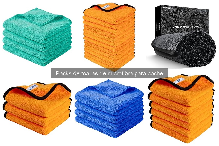 Dónde comprar toallas de microfibra para coche de calidad