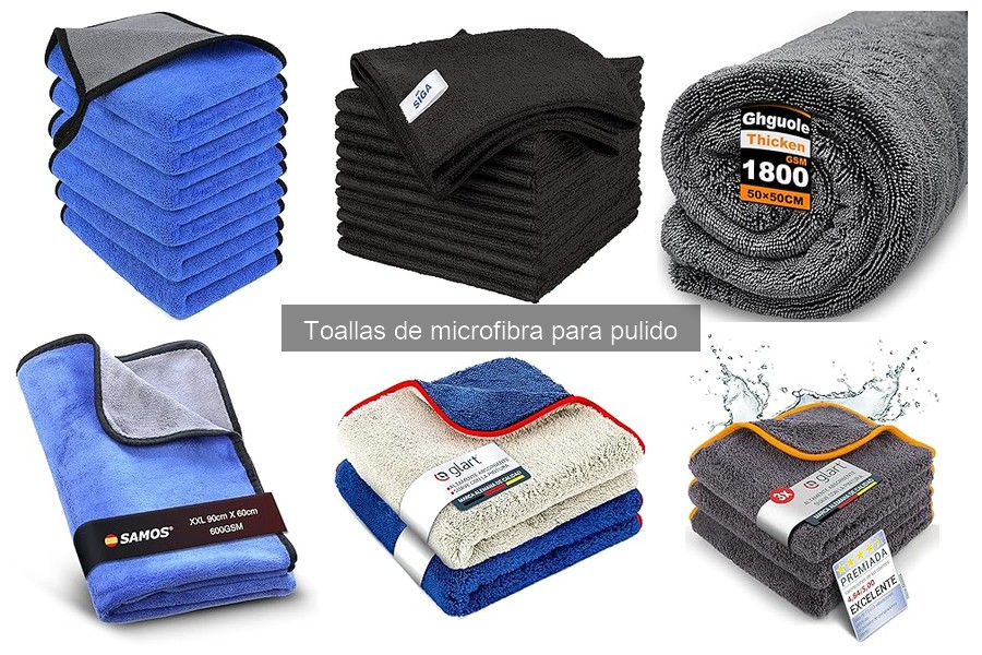 Dónde comprar toallas de microfibra para pulido al mejor precio
