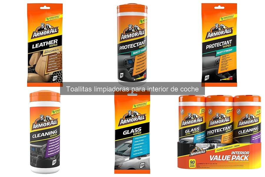 Dónde comprar toallitas limpiadoras para coche y precios