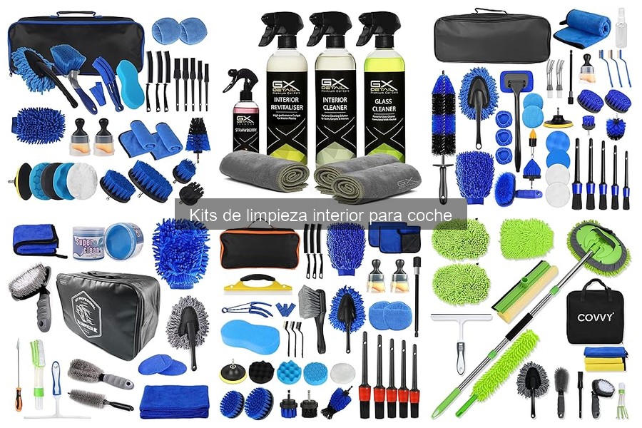 Efectividad de Kits de Limpieza Interior para Descontaminar Asientos