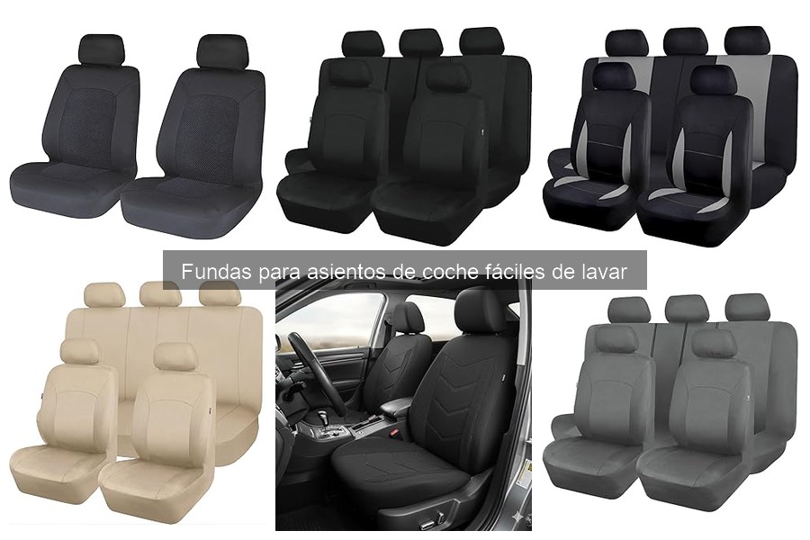 Efectos del lavado frecuente en fundas para asientos de coche