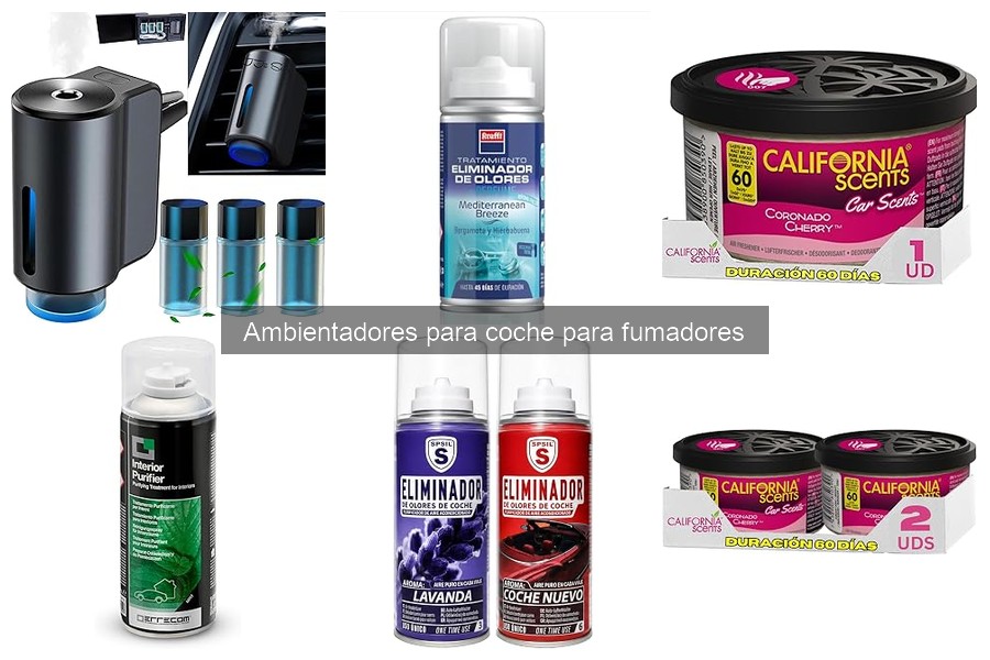 Eficacia de Ambientadores Naturales para Fumadores en Coche