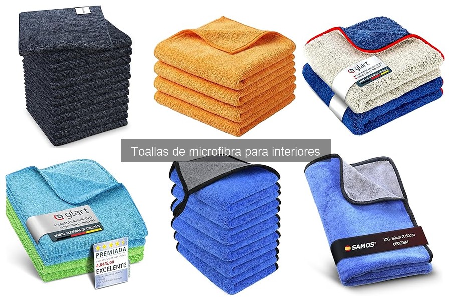 Eficacia de las toallas de microfibra en limpieza de coches