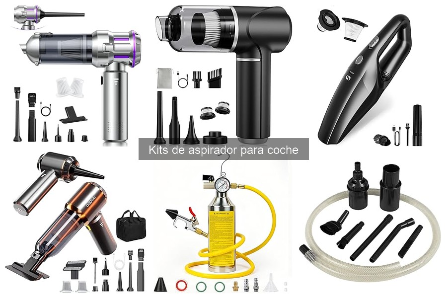 Elementos Esenciales en un Kit de Aspirador para Coche