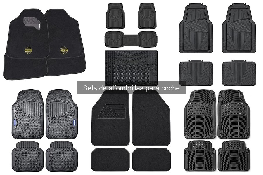Errores comunes al elegir sets de alfombrillas para coche