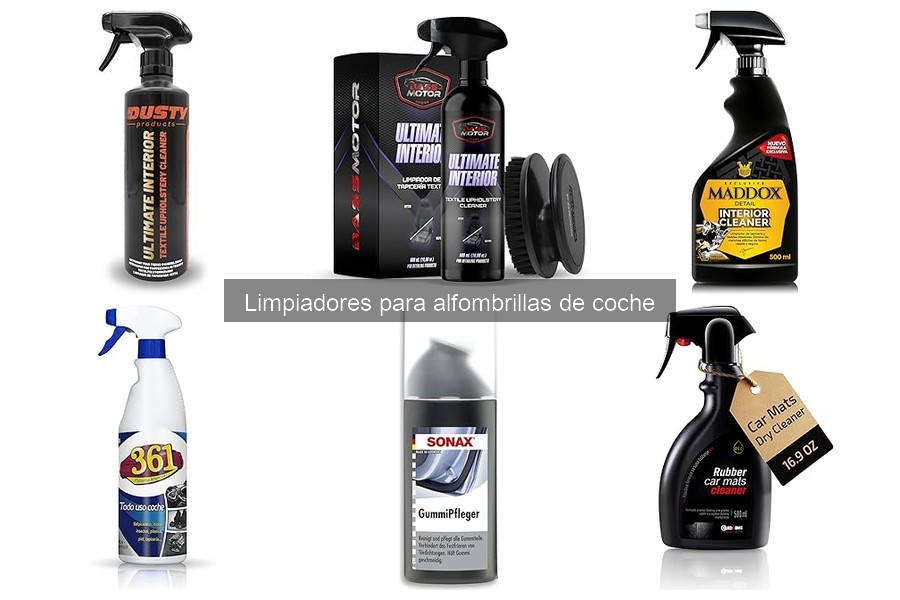 Errores comunes al limpiar alfombrillas de coche